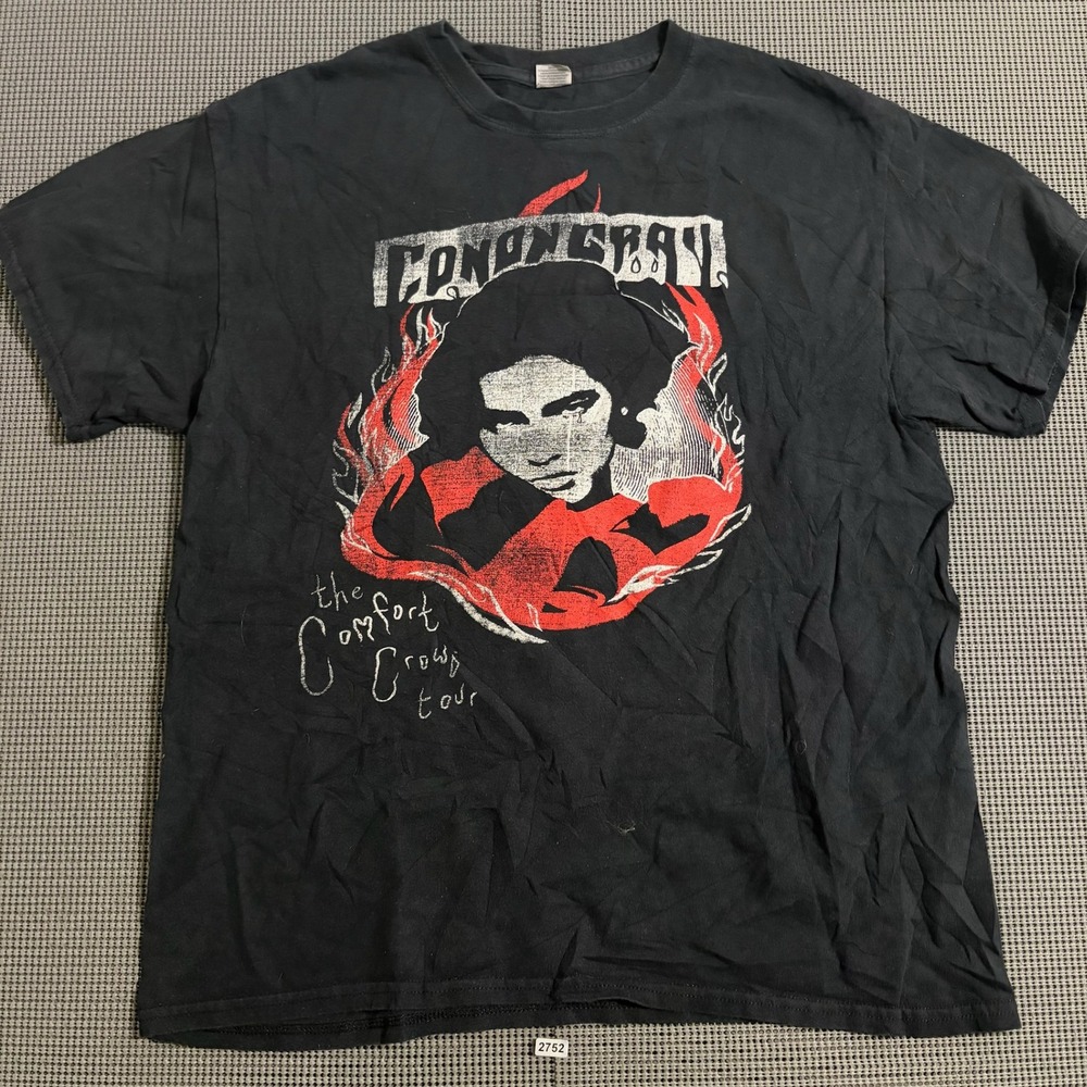 Conan Gray Comfort Crowd Tour 2019 T-Shirt Black Estimated L
